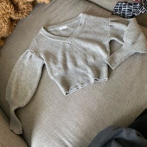 Cropped women sweater